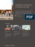 Seguridad en Instituciones de Educacion de Chile