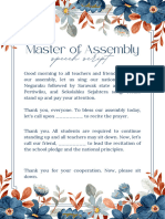 Assembly Speech Cardsp