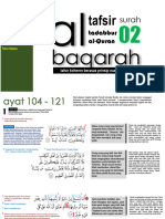 Tadabbur Albaqarah 104 - 121