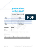 23 PH - Buffers Model-Answers Booklet 1 As ALevel OCR-A-Level-Chemistry