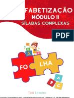 9 - Alfabetização - Módulo II - Sílabas Complexas