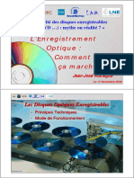 2 GIS DON Archivage Numerique Fonctionnement Enregistrement Optique