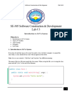 Lab03 - Introduction To JAVA Syntax