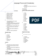 Answer Key Langfocus Vocab Two Stars