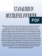 Fault Analysis in Multilevel Inverter