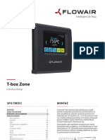 Dokumentacja Techniczna Sterownik T Box Zone