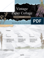 Vintage Paper Collage - PPTMON