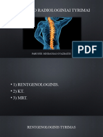 Radiologiniai Stuburo Tyrimai (3 Paskaita)