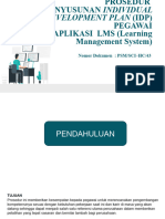 Prosedur Penyusunan IDP PEGAWAI PADA LMS-FINAL