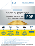 Care Supreme - Brochure
