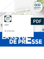 Revue de Presse Du 17.12 Au 23.12