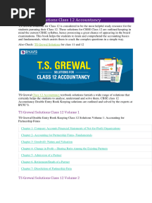 TS Grewal Accountancy Class 12 Book PDF