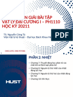 Huong Dan Chua Bai Tap VLDC1 - PH1110 - Phan 2 - Nhiet