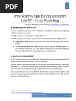 ISD LAB07-DataModeling