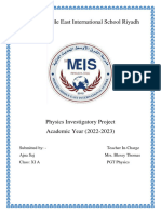 Physics Project 11