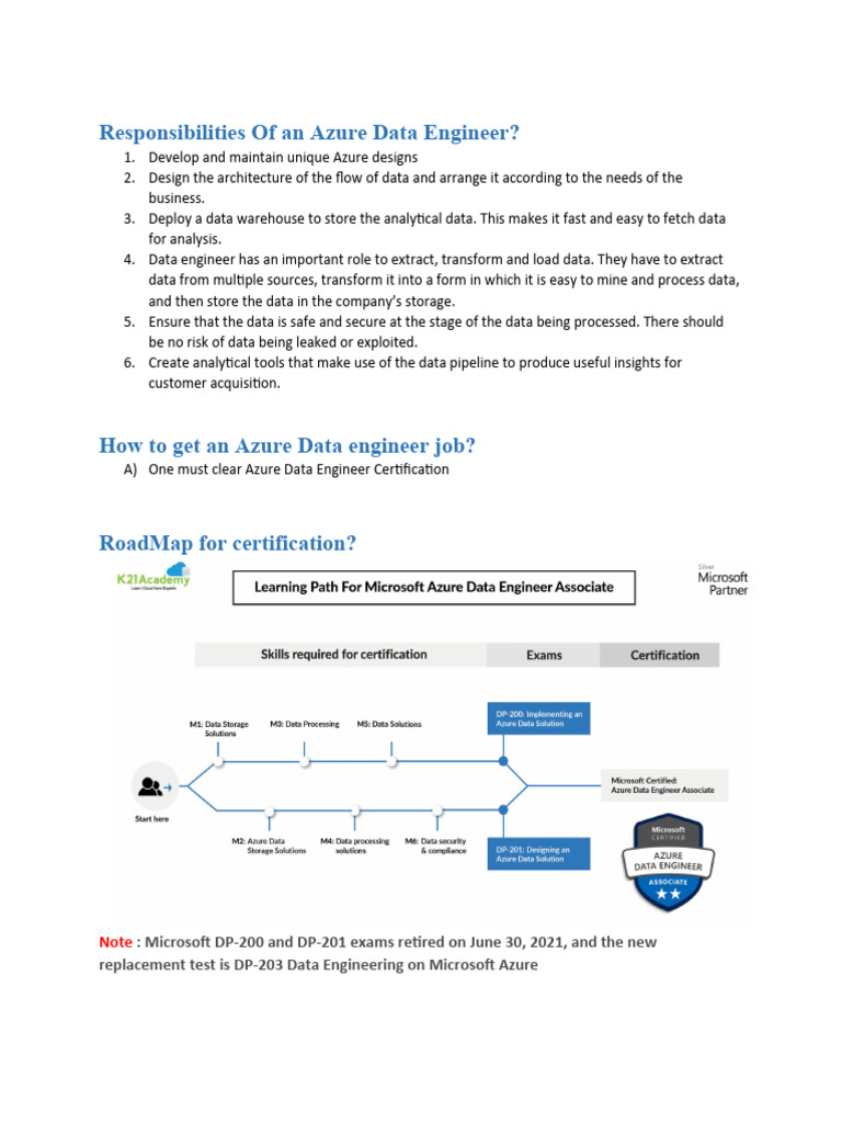 How To Land On Azure Data Engineer Job | PDF | Data Warehouse