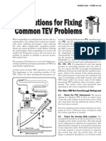 MARCH 2001 / FORM 10-143: The Valve Will Not Feed Enough Refrigerant