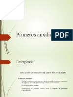 Primeros Auxilio