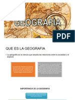 La Geografia