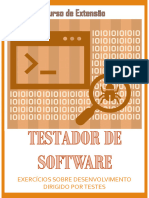 Testador de Software - Exercícios Capítulo 08