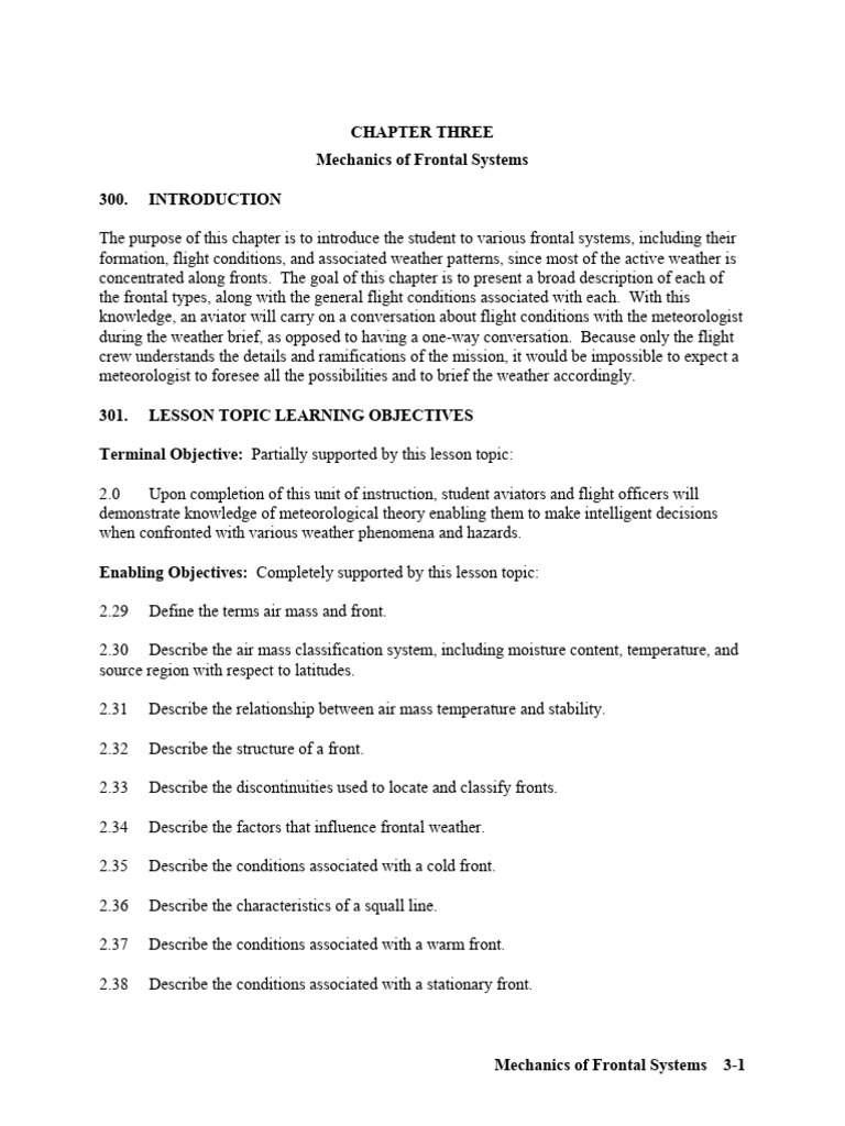 Frontal Systems Mechanics | PDF | Cloud | Thunderstorm