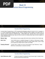 PLC Week 10 - Function Block Programming