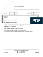 Cambridge International General Certificate of Secondary Education