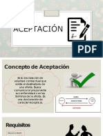 Aceptación