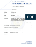 SIDANG SEMHAS 4.laporan Sidang Semhas