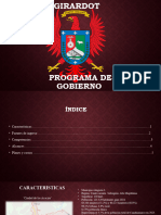 Programa de Gobierno Girardot