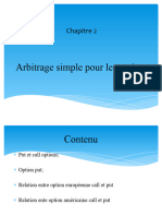 Chp3 - Arbitrage Simple Pour Les Options