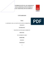 Dinamica de Las Cuentas de Pasivo Corriente, No Corriente y Diferidos