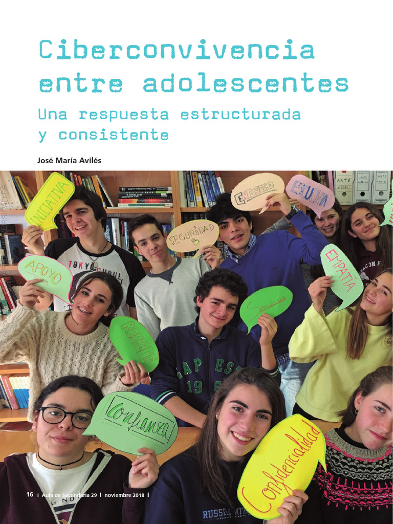Mejora de la Ciberconvivencia Escolar | PDF | Internet | Salón de clases