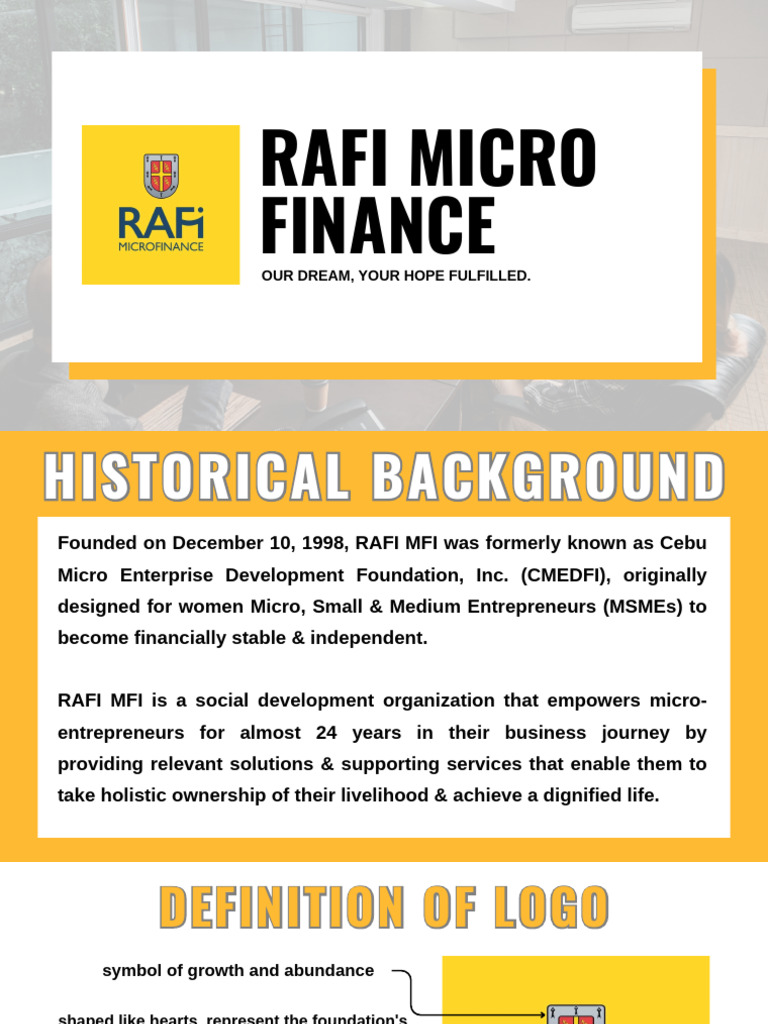 Group 5 RAFI Microfinance | PDF | Audit | Regulatory Compliance