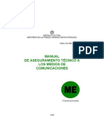 Manual de Aseguramiento Técnico A Los Medios de Comunicaciones