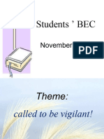 November 2023 Bec Students