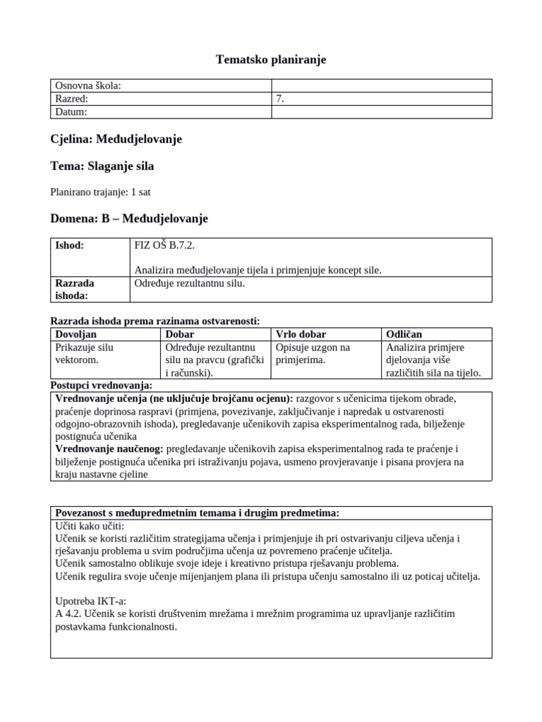 Slaganje Sila | PDF