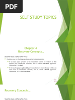 Self Study Topics