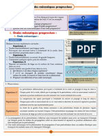 1 - Ondes Mécaniques Progressives