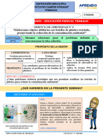 Viii Experiencia de Aprendizaje - Act 3 - 5° Grado