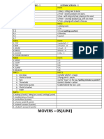 Movers-05 Answer Key