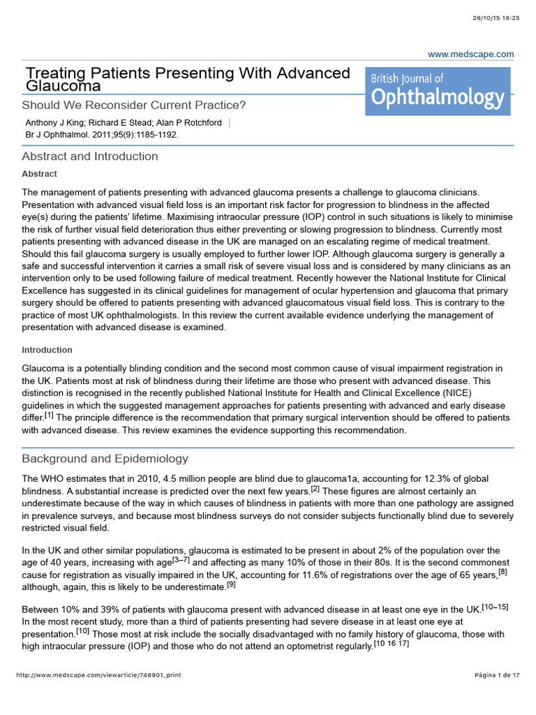 MEDSCAPE PDF Visual Impairment