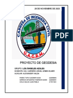 Proyecto Geodesia PDF