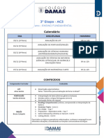 3 Etapa - AC3: Calendário