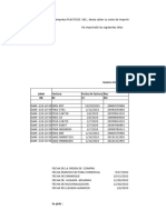 Costo de Importacion Dam-118-504014