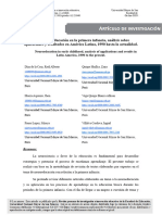 Neuroeducación en La Primera Infancia, Análisis Sobre Aplicaciones y Resultados en América Latina, 1990 Hasta La Actualidad. - Grupo 3