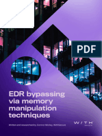 EDR Bypassing Via Memory Manipulation Techniques