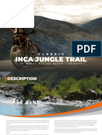 Travel Brochure Inca Jungle Trail Machu Picchu 4d