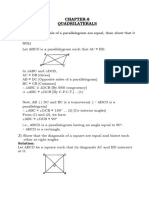 Quadrilaterals Notes PDF