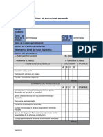 Rúbrica de Evaluación de Desempeño